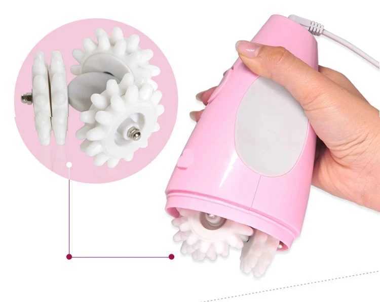 Home Beauty Instrument Masti-fonction du tambour de ménage multi-fonctionnal 3D Ball Massage Fat Instrument Abdominal Exercice Facial Lift Machine Q240508
