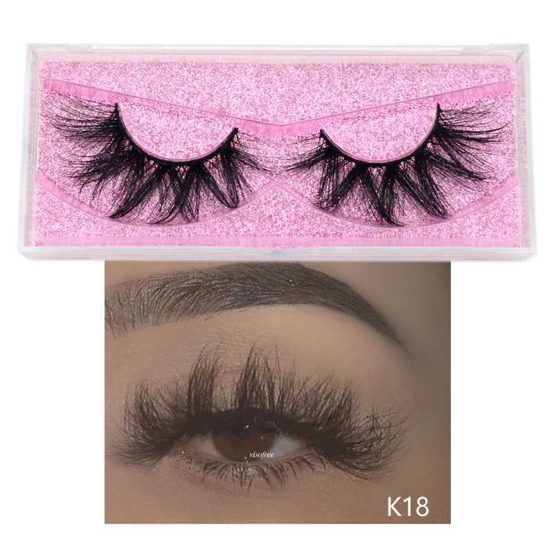 False Eyelashes Visoflee 5D Mink Lash Lasting Mink Lash Natural Dramatic Volume Lash Extended Thickness 3D False Lash d240508