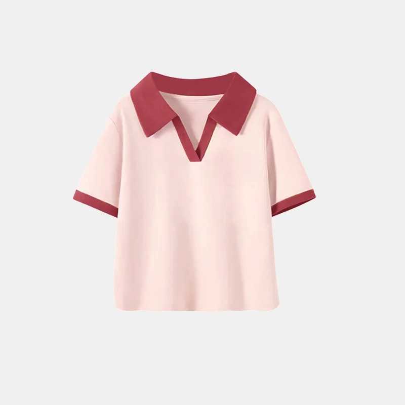 T-Shirts Sommermädchen Polo-Hemd Kurzärmeled Top Childrens Mode Childrens T-Shirt Jugendschule T-Shirt Baby Kleidung 1-10TL2405