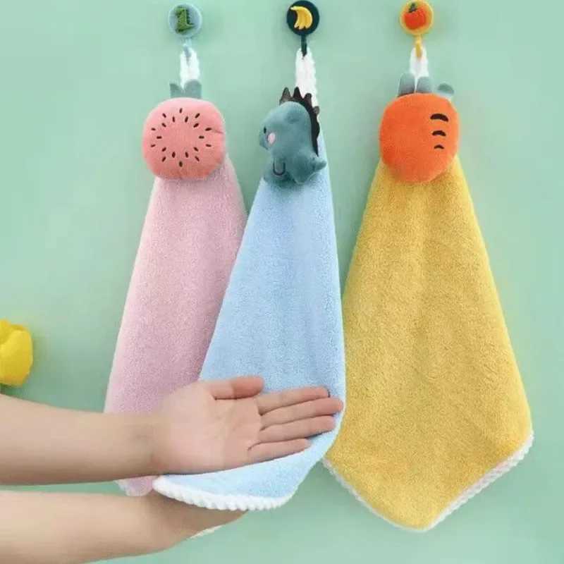 Asciugamani da asciugamani 1 pezzi asciugamani a manipoli bambini bambini dito del bagno dito.