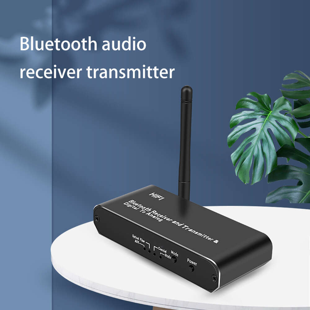 2 su 1 ricevitore wireless AUX RCA Fibra coassiale Adattatore Bluetooth Adattatore digitale all'analogico