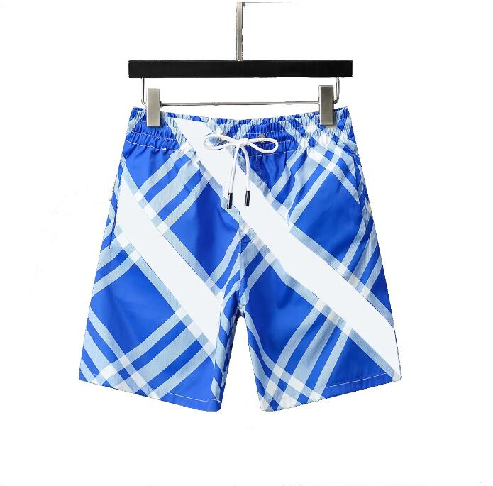 Men en vrouwen Designer Star Plaid Shorts Summer Fashion Street Wear Snel droog zwempak bedrukt bord strandbroeken brief casual zwempak