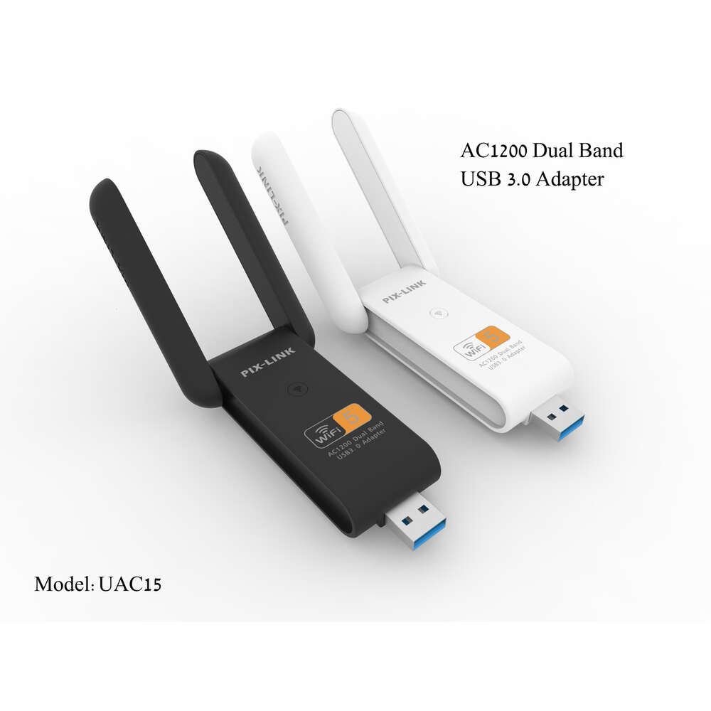 1200m Gigabit Dual Band 5G AC Carte réseau récepteur WiFi sans fil