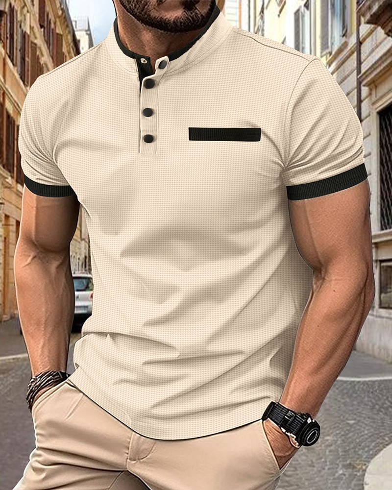 polo shirt plaid collar mens sports polos shirts New Trend Exclusive Jacquard Design Sportswear Golf Shirt Polyester Quick Dry Fit Golf Men's T-shirts