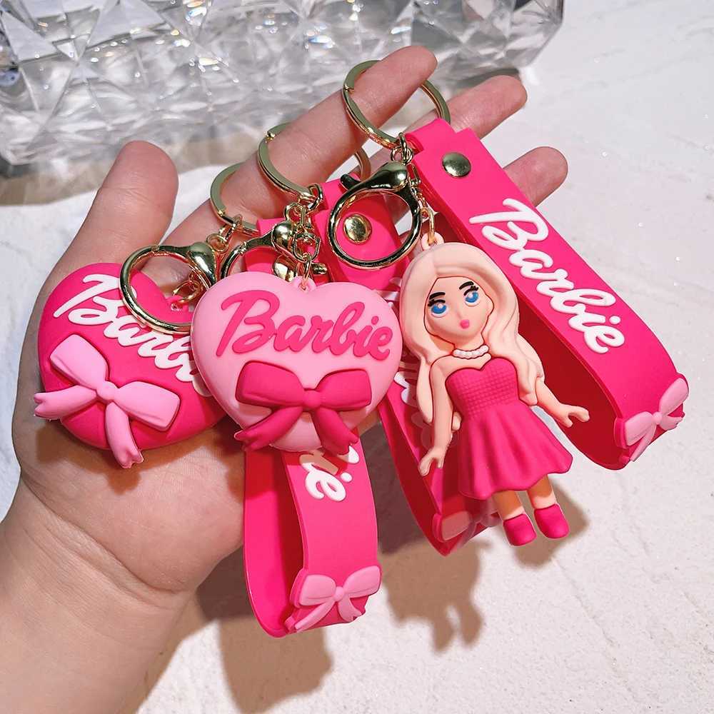 Keychains Lanyards Gift Promotional Princess Princesse Keychain mignon Baie Pendant Baie série périphérique Keychain Womens Party Gift J240509