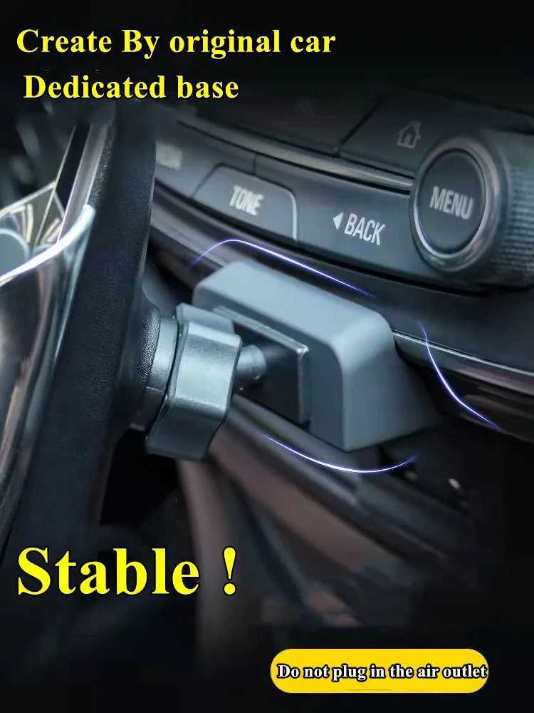 Porta de carro usada para o suporte de telefone do carro de carro de carro moderno para o celular, instalação do carregador sem fio GPS T240509