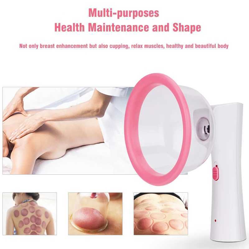 Bust Enhancer Multi Functional Breast Massager Electric utvidgning Vakuumpump Sug Cup Machine Massage Q240509