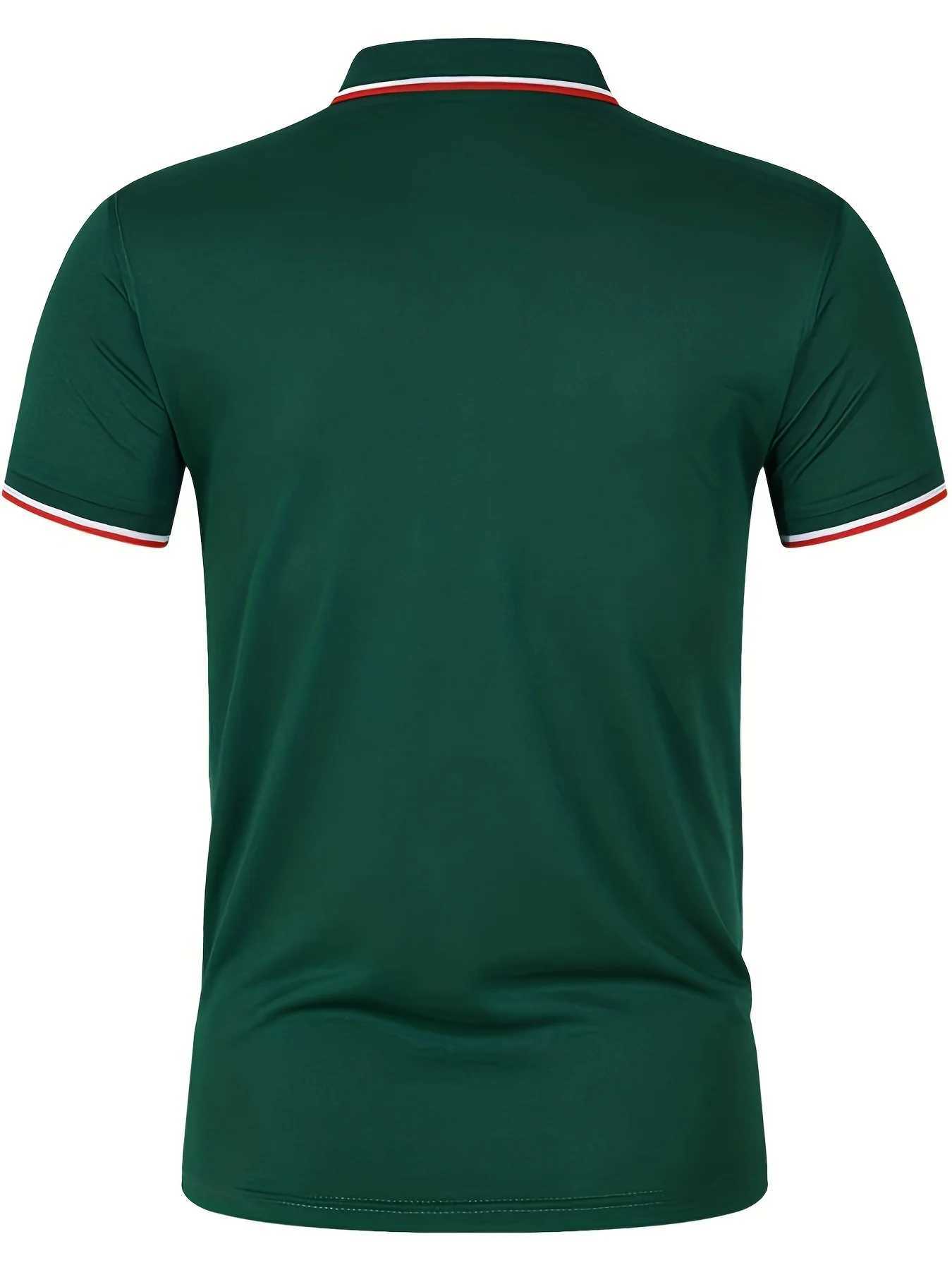 Heren polos heren zomer katoen poloshirt top y240510iiza