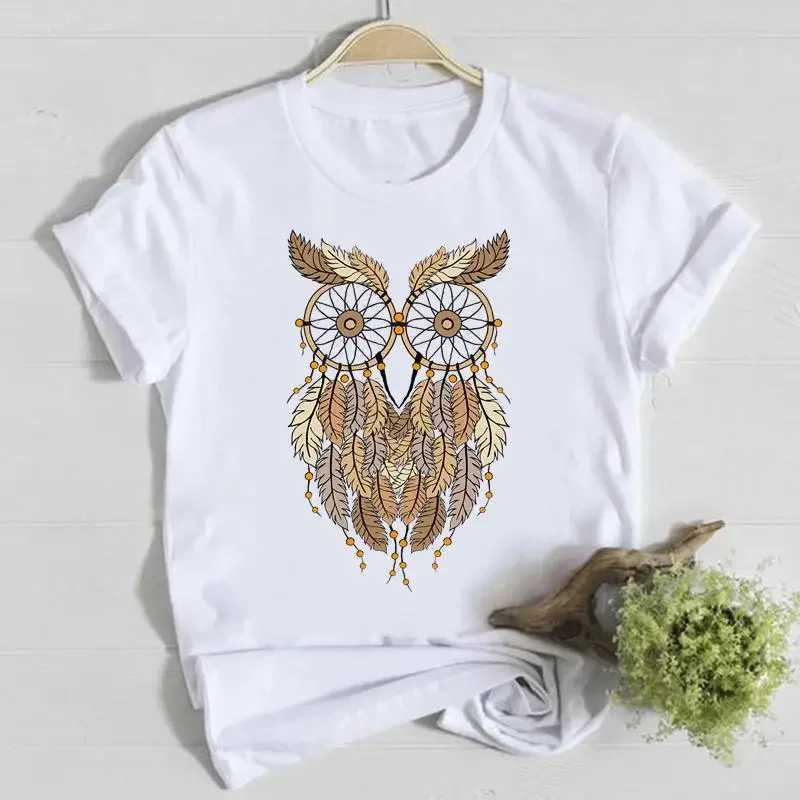 T-shirt pour femmes y2k slves courts sunmmer t-shirt animal swt dinosaur vêtements mode décontracté t Lady tshirt féminin féminin graphique top y240509