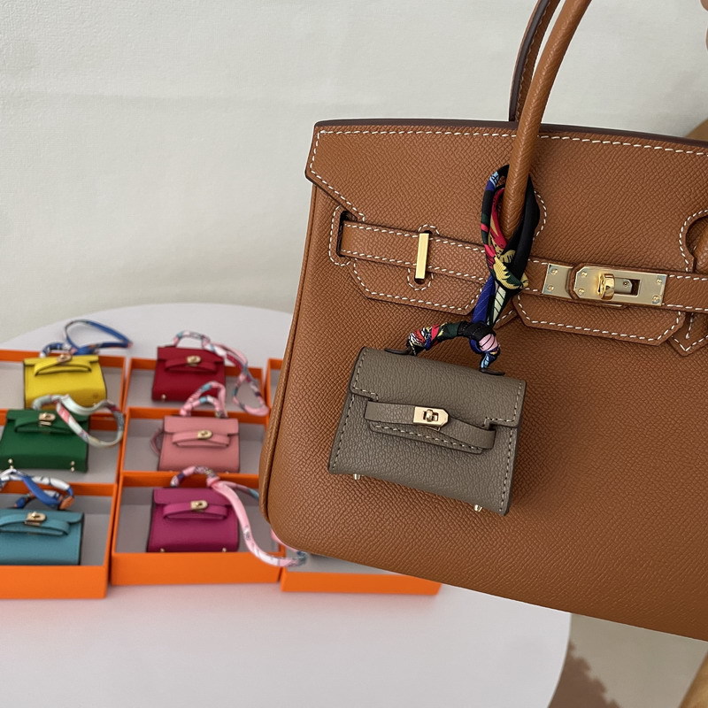 Компания для ключей Женщина -дизайнерские аксессуары сети H Home Mini H Bag Keyrings милый пакет для наушников премиум кожаная творческая автомобильная цепочка