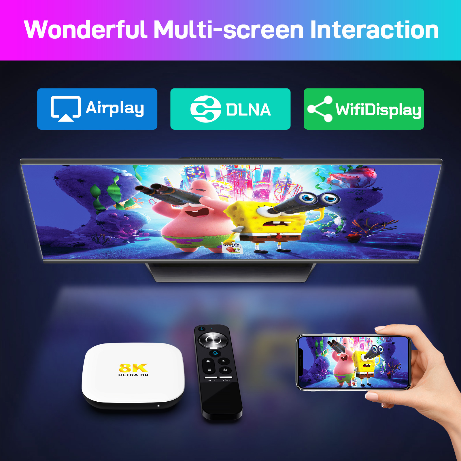 TV Box Android 13 8k H96 Max M2 Gratis test 2GB 16GB RK3528 2.4/5G WiFi 6 1000m/LAN BT 5.0 Android TV Box Set Topbox Crystal