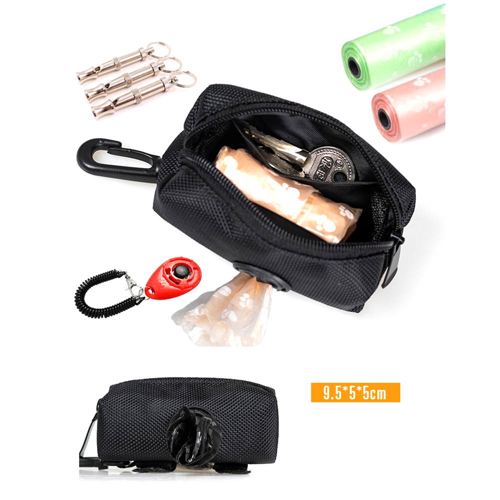 Soporte de bolsas de caca para perros Pet Peopleh Mini Viaje Boba de basura Bolsas de desecho de perros Dispensador de herramientas de limpieza de mascotas