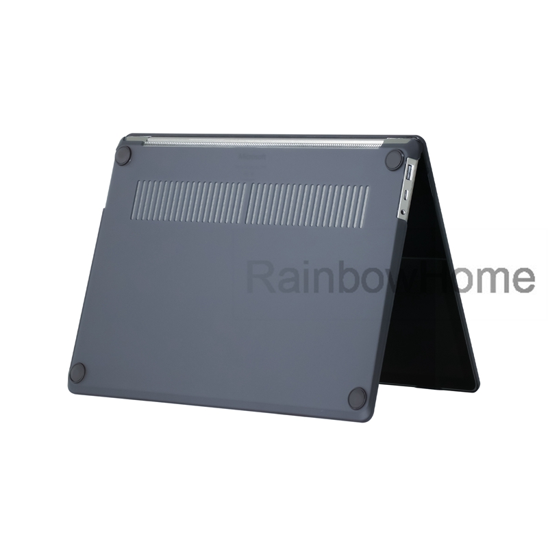 Matowa obudowa twarda plastikowa pokrywka ochronna do laptopa Microsoft Surface Go 2 3 4 5 12,4 13,5 15 -calowa klawiatura Alcantara przezroczysty kolor czarny kolor