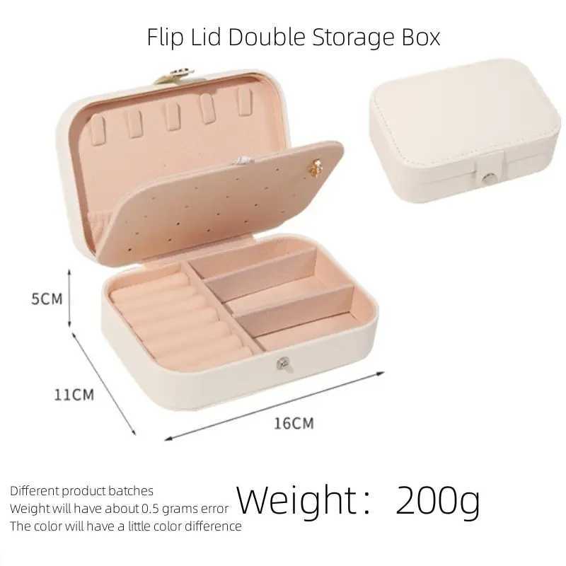 Ювелирные коробки двойной коробки для хранения кольца организация Серьги для кольца небольшая тонкая сетка паттер