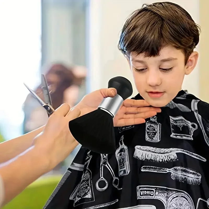 Salong Barber Hair Cutting Cape förkläde Salong Vattentät hårkapslar Frisyrkappar med Duster Brush