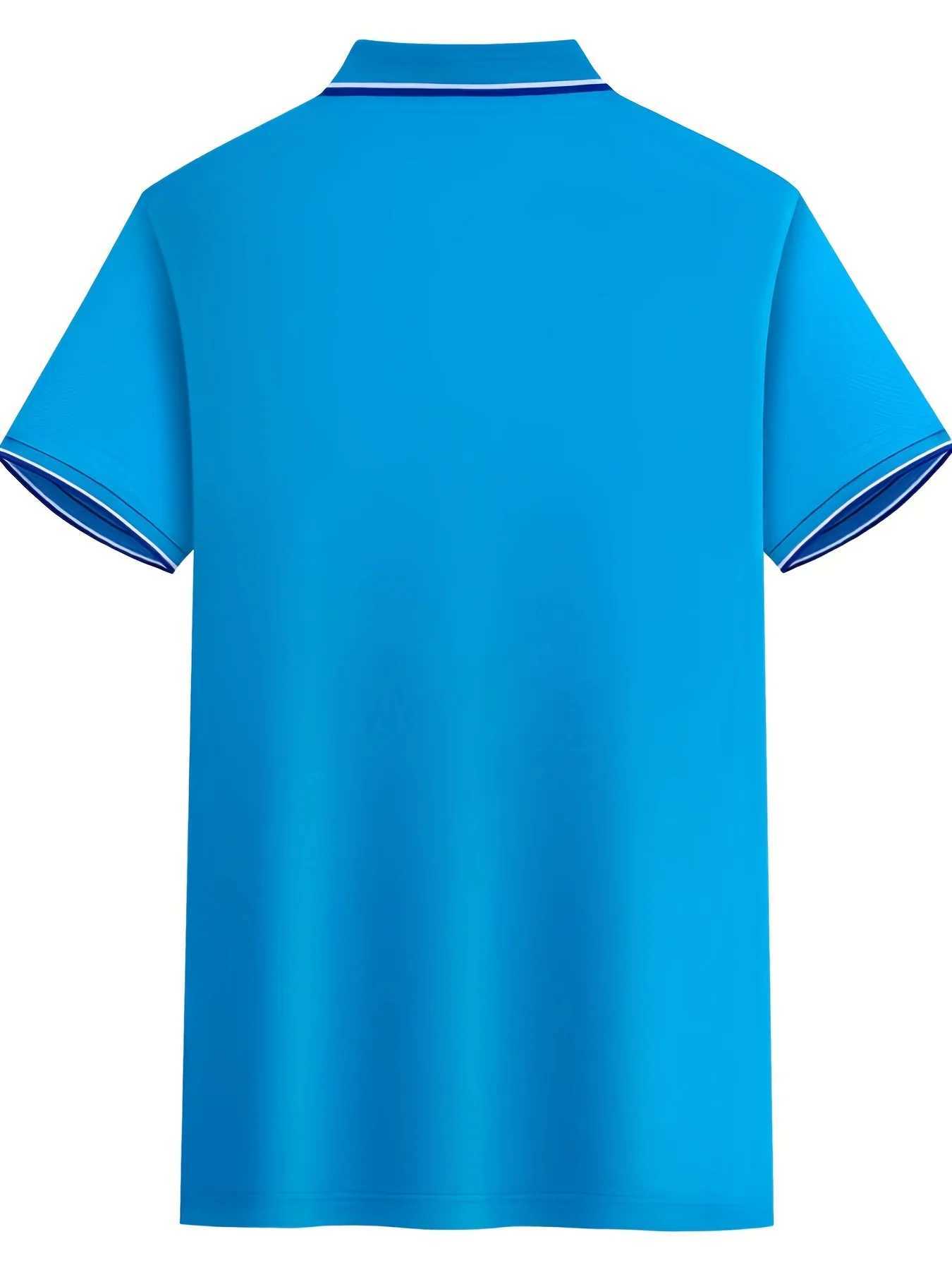 Heren polos heren zomer katoen poloshirt top y240510iiza