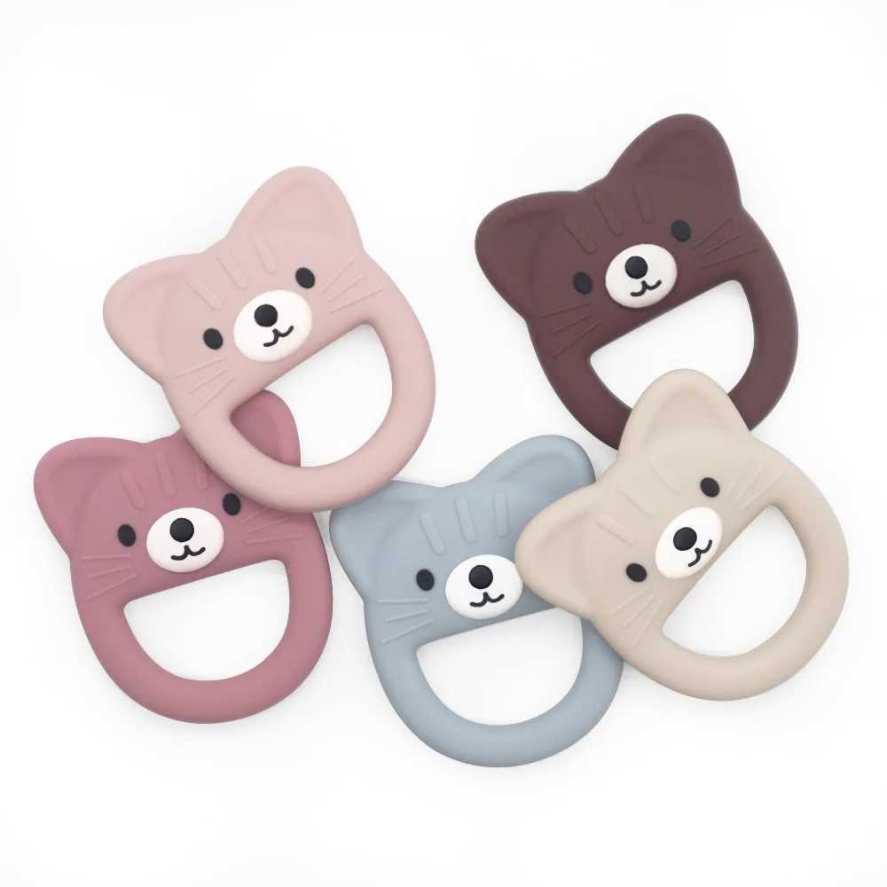 Les joueurs de dents Toys 1 morceau de bébé dents de bébé mignon de dents de dessin animé jouet mordant sans bisphénol un jouet de dents de dents support de dents de dents Baby Things D240509