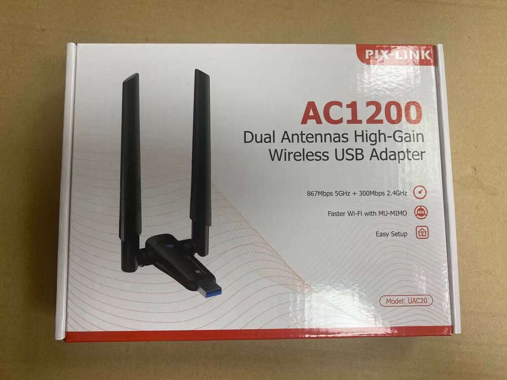 Nouveau récepteur WiFi sans fil à double bande 1200m USB 3.0