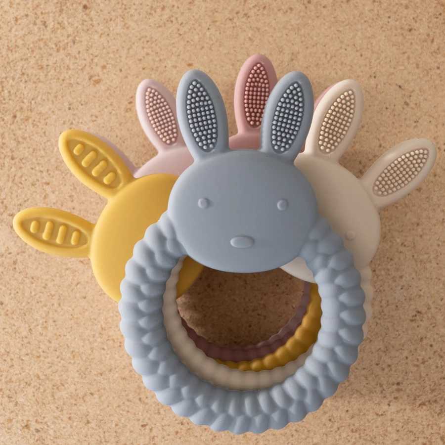 Toys de dents Toys Not Rabbit Toy Food Grade Silicone Brosse à dents Silicone Toy dents D240509