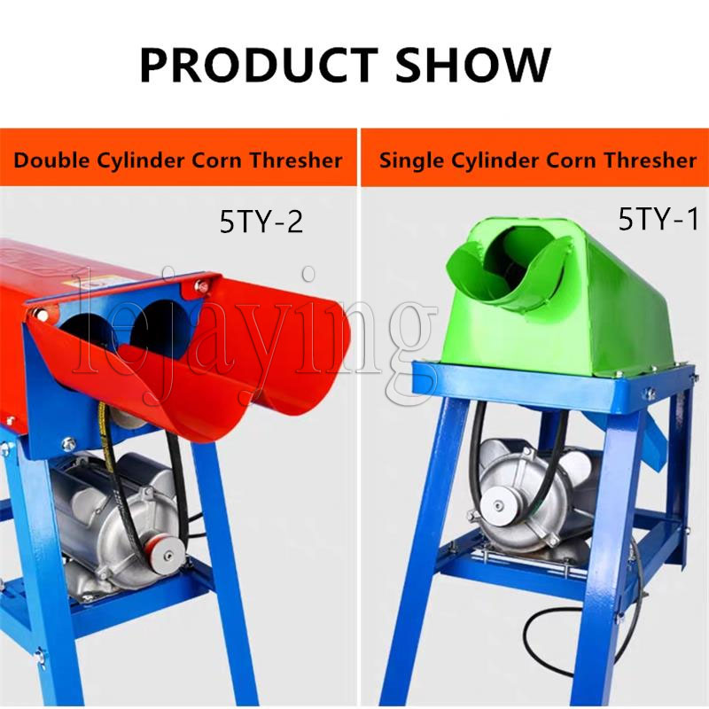 Nouveau type électrique Corn Grain Thresher Remover Threshering Machine Machine Sheller Outils