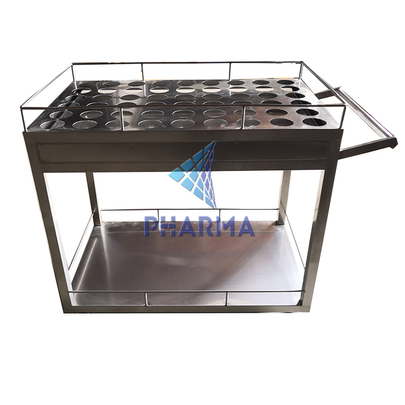 Laboratory Stainless steel Transfer Cart I