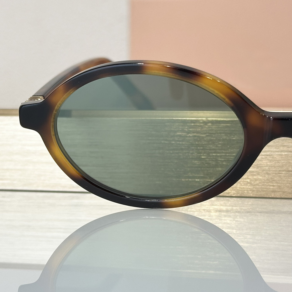 Oval Sunglasses Havana Brown 04z Women Designer Sunglasses Glasses Summer Shades Sunnies Lunettes de Soleil UV400 Eyewear