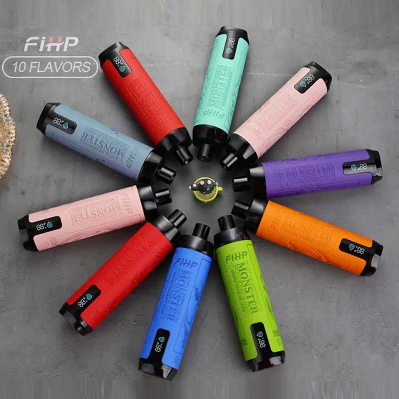 Expédition rapide Nouveau FIHP 12K SHISHA HOCKAH 15K 9K VAPES DISPOSABLE PUFS 12000 15000 VAPERS PUFF