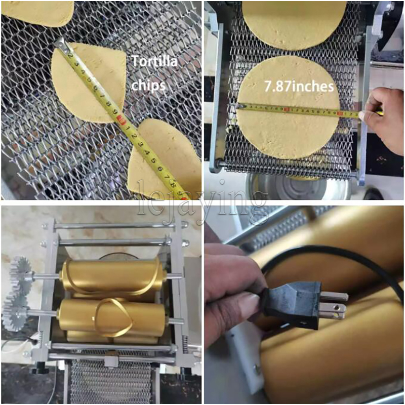 Maker automatico a forma rotonda messicana Tacos commerciale tortilla di tortilla di tortilla