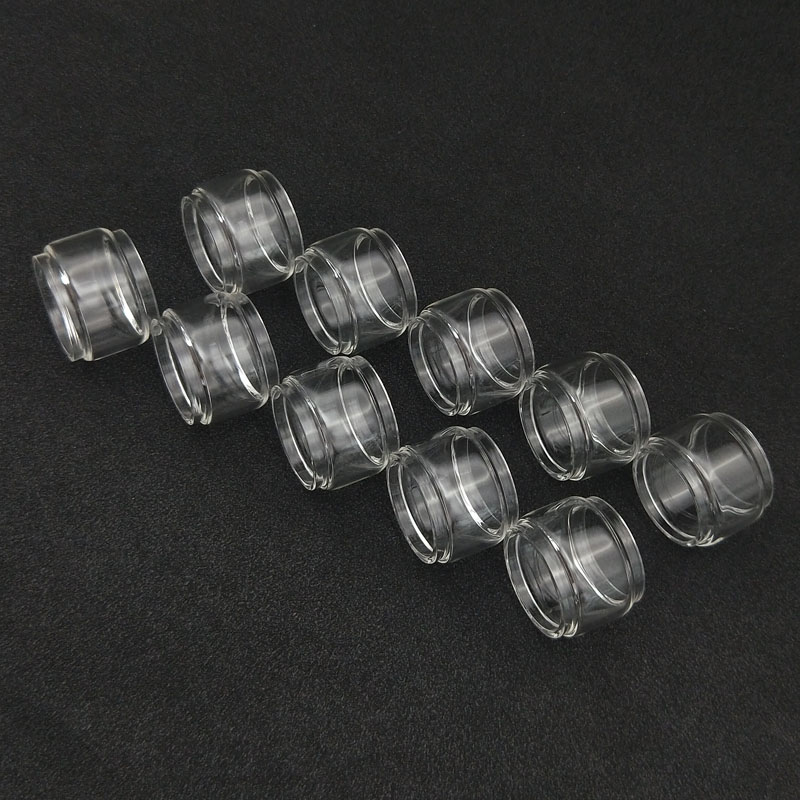 Tube en verre convexe prolonger la bulle de bulbe de remplacement ajustement pour T-Air TFV16 TFV18 Zeus X Mesh Pro, etc.