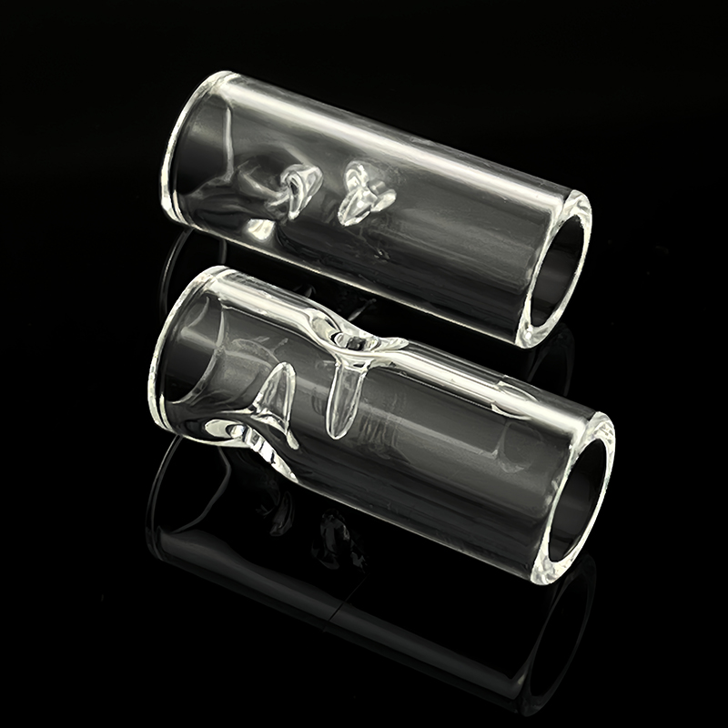 Glass Filter Tips Hookahs Bong OD 12mm 10mm 9mm 8mm High Approx 30mm 80mm For Dry Herb Tobacco Rolling Paper Smoking Water Pipe
