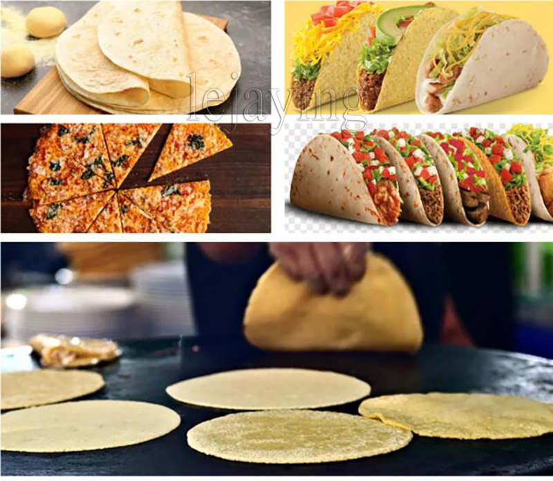 Maker automatico a forma rotonda messicana Tacos commerciale tortilla di tortilla di tortilla