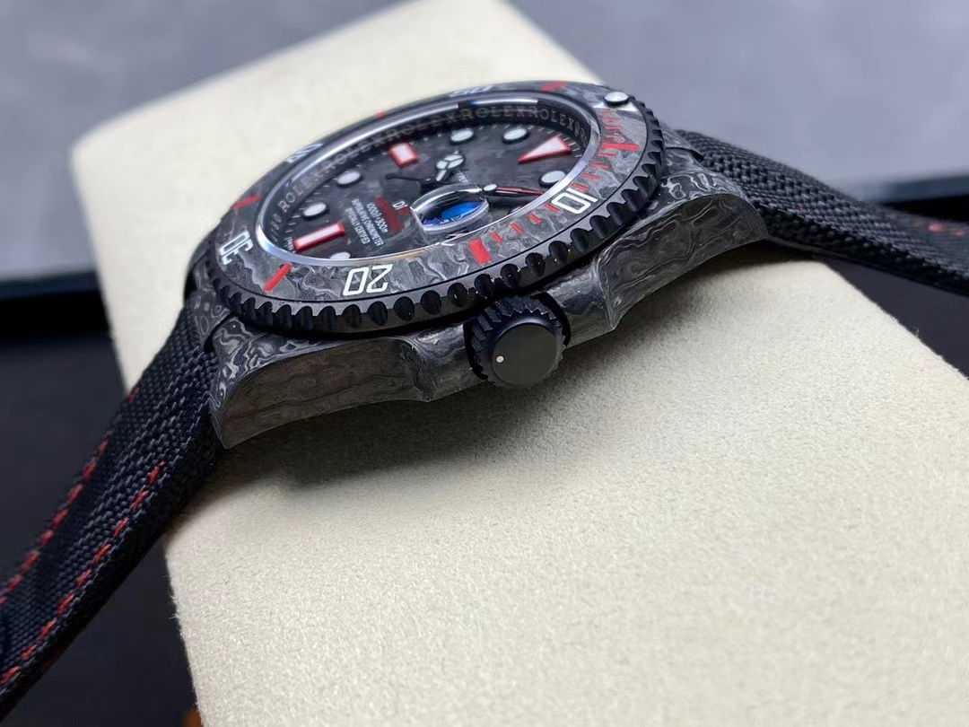 2024New VS Factory Mens watch Carbon fiber case diameter 40mm 3135 movement luminous coating designer watches