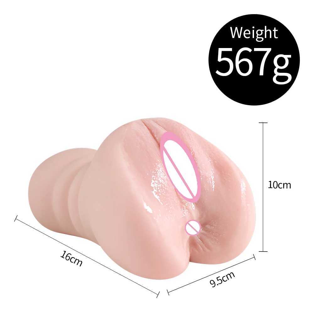 Other Health Beauty Items QUBANLV Male Marbator Cup Toys For Men Marbation Restic Vagina Anal 2 In1 Sucking Sexulaes Toys T240514