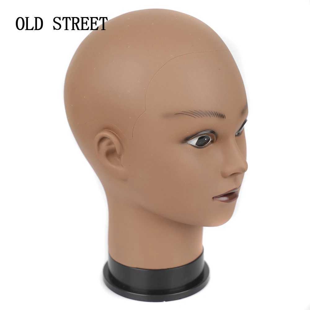 Mannequin Heads A female human model head hair used for making wig hats jewelry display cosmetics Q240510