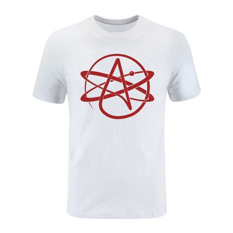 Camisetas masculinas tsshirt engraçado símbolo ateu Men camiseta fsm Pastafarian Religion Graphic Tshirts unissex lazer solto t ropa hombre camisetas t240510