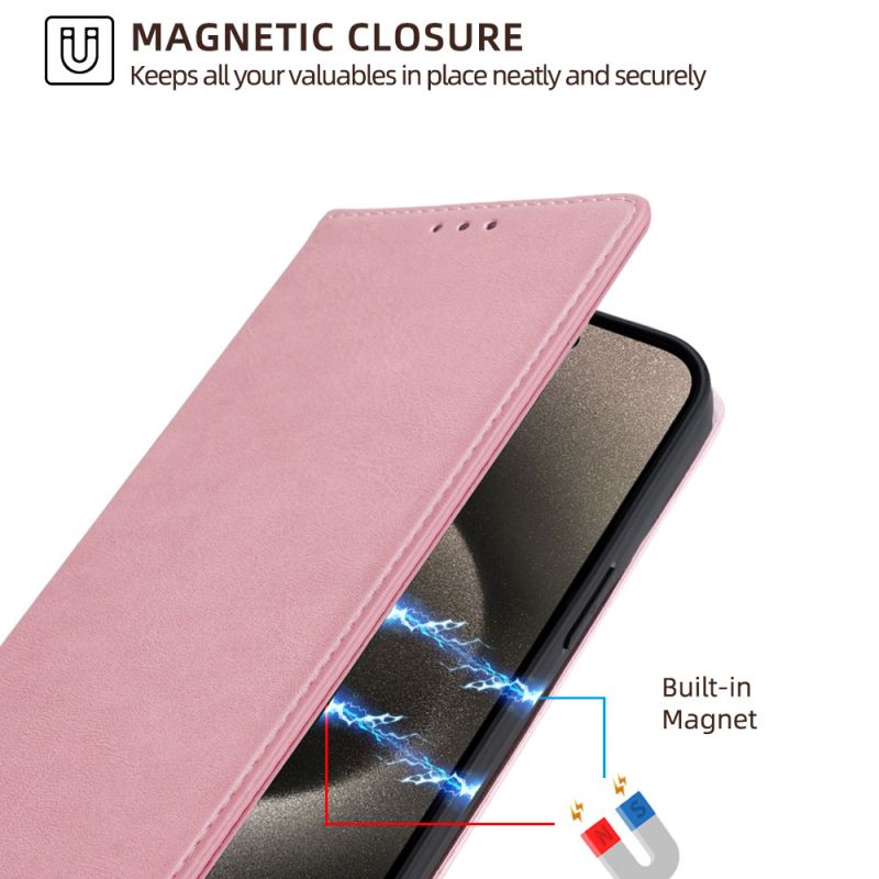 Convient pour Apple iPhone 13 Strong Magnetic 12 11 Case de téléphone 15 Pro carte Pro 14 Pro Max Flip Cover Protective Case