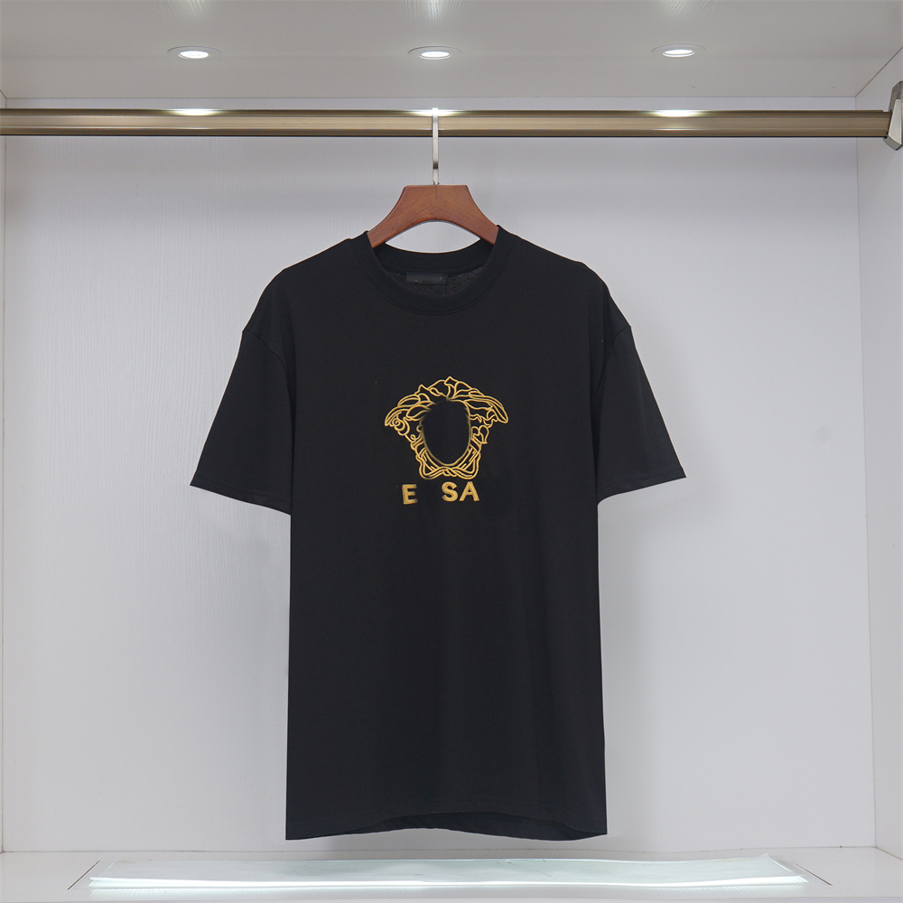 디자이너 남성용 티 플러스 티 셔츠 패션 티셔츠 유명 브랜드 남성 의류 맞춤형 티면 둥근 목 짧은 소매 캐주얼 힙합 스트리트웨어 Tshirt M-2XL