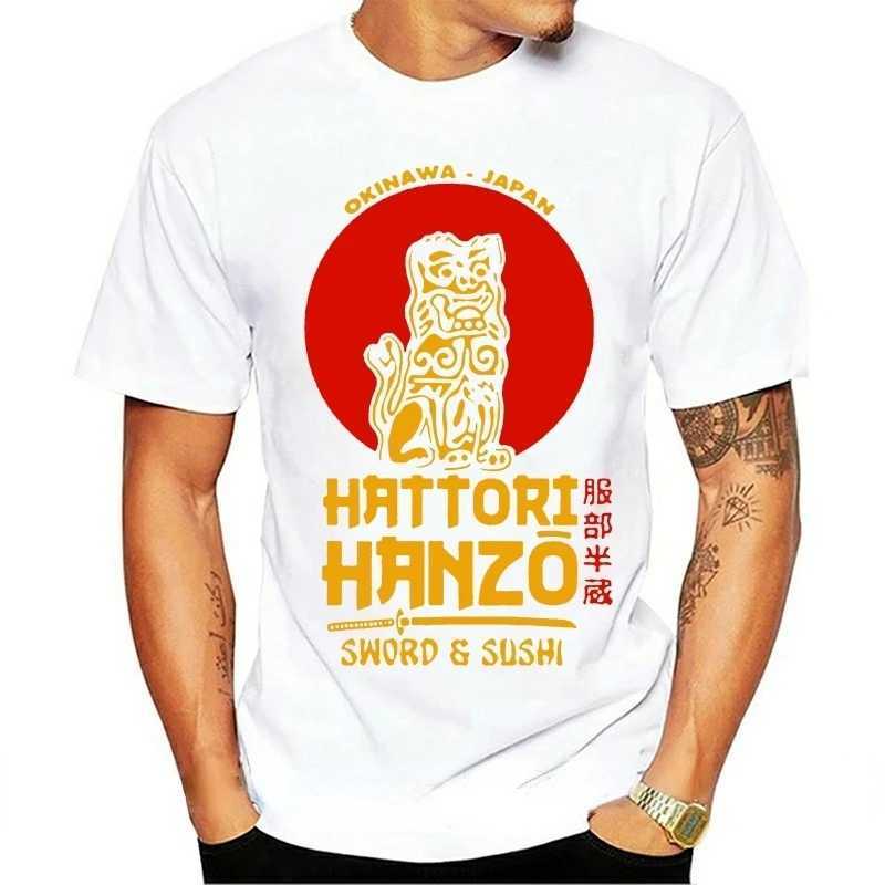 Frauen T-Shirt Mode Männer T-Shirt Hatori Hanzo Japanische Samurai Schwert Grafik T-Shirts Männer Kleidung Sommer Übergroßes T-Shirt Roupas Maskulinas T240510