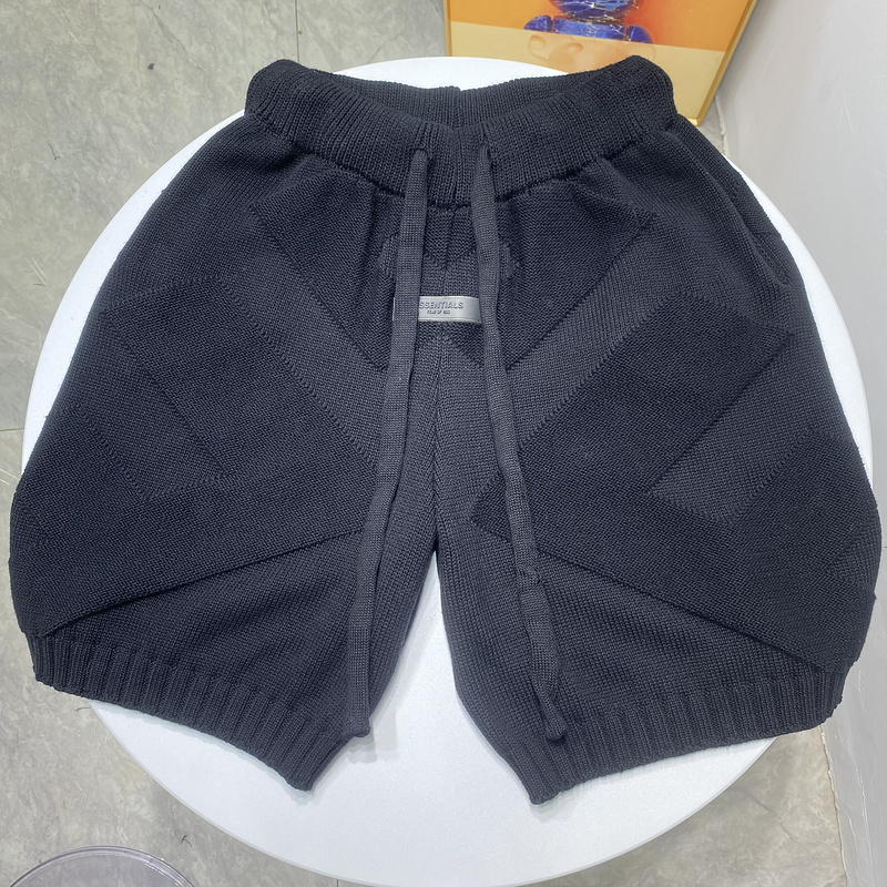 Shorts Men Women Knitted Cotton Top Quality Sweatshort Drawstring Shorts