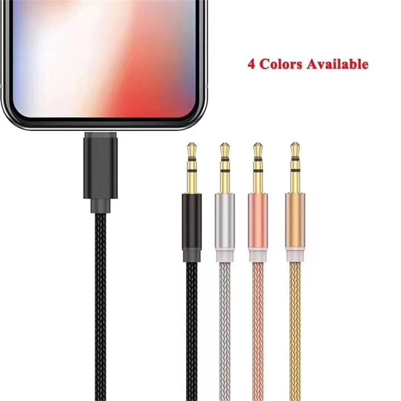 AUX Audio Cable USB C to 3.5mm Jack AUX Cord Car Speaker Headphone Adapter For iPhone 15 Samsung Xiaomi  Universal Type-C Converter
