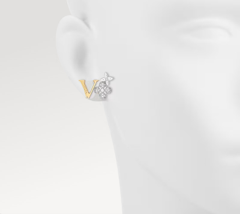 Mit Box Heißverkaufsschuh Ohrringe 18K Gold 925 Silber Luxusmarken Designer Brief Blume Bolde berühmte Crystal Diamond Ohrringe Hochzeitsfeier