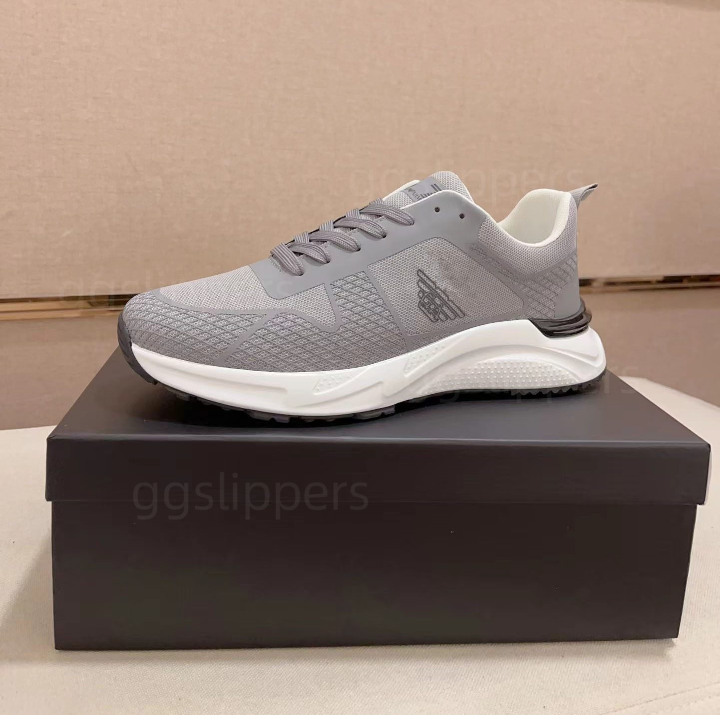 Designer Running Shoes Brand Sneakers Womens mens Casual sneakers Lace-up Casual Shoes Classic Trainer Suede Leather mesh surface printing with box Size 35-45