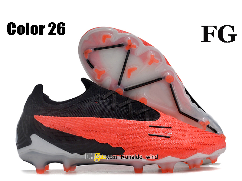 Gift Bag Mens High Top Football Boots Phantoms GX Elite FG Firm Ground Cleats Neymar ACC GX2 Soccer Shoes Outdoor Trainers Botas De Futbol