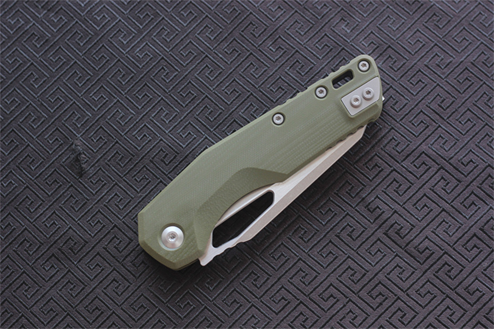 VESPA VERSION S T ITCH FOLD Knife, Blade Material K110, Handle G10, Outdoor Camping Survival EDC Tool
