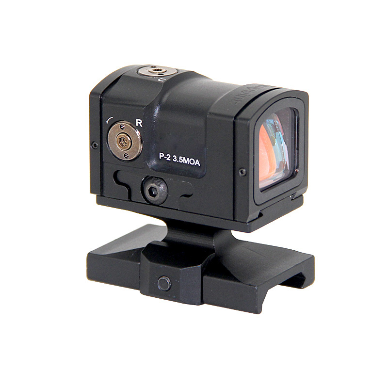 Tactical P2 Red Dot Sight 3.5 MOA Optics Compact Holographic Reflex Sights Hunting Riflescope