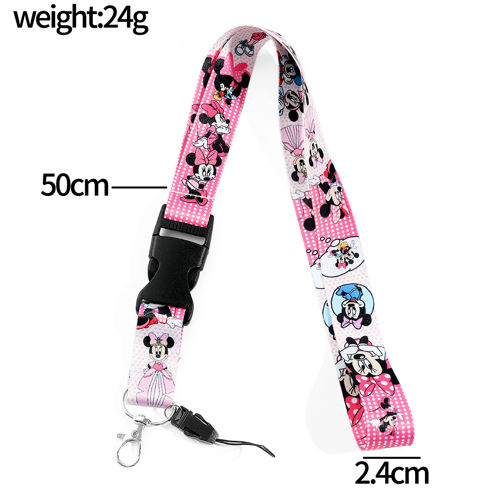 Niedliche Nackengurt Lanyards für Schlüssel Keychain Abzeichen Halter ID Kreditkarte Pass Hänge Seil Lariat Zubehör Geschenke Großhandel Großhandel