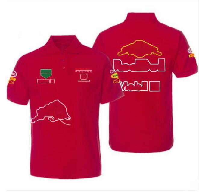 2024新しいF1レーシングポロシャツ夏半袖Tシャツ同じカスタマイズ