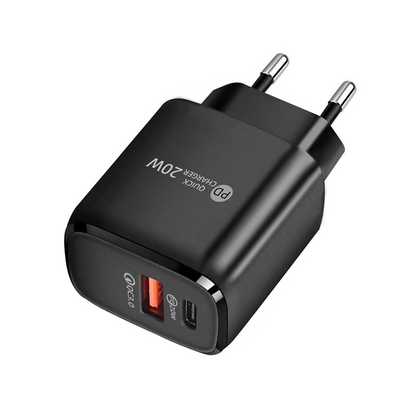 TE-PD05 QC3.0 Charge rapide 20W PD USB Charger USA PLIG ADAPTE USB MURS CHARBER PRESS