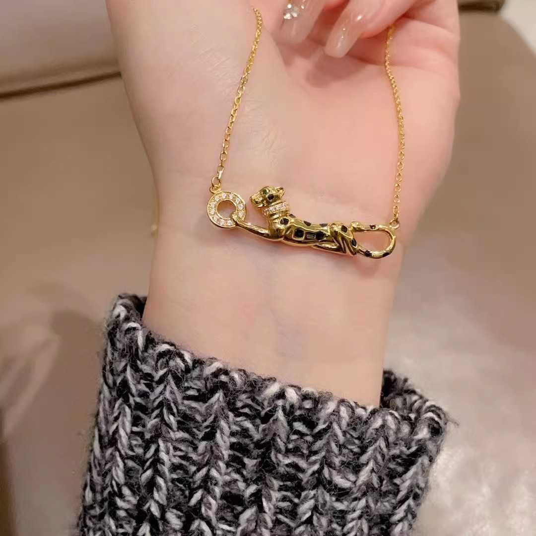 Designer Croitrres nacklace simple set pendant The new Money Leopard necklace symbolizes wealth and a light luxury super personalized fashionable