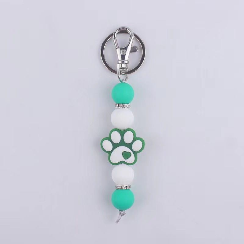 Creative Diy Cartoon Dog Claw Keychain Pendant Bag Pendant Small Accessories